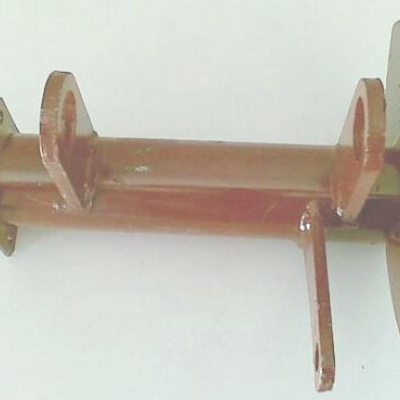 Teava capului de antrenare-cositoare cu tambur
